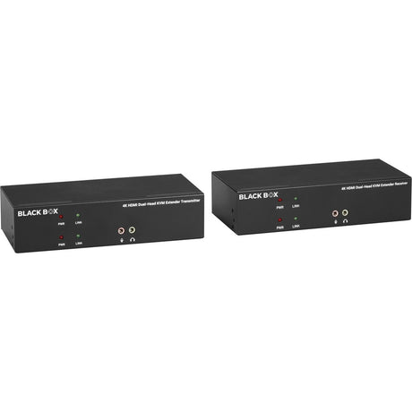 Black Box KVX Series Dual-Head HDMI KVM Fiber Extenders (KVXLCHF-200) — KVXLCHF-200