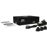 Tripp Lite by Eaton Secure KVM Switch, 2-Port, Dual Head, HDMI to HDMI, 4K, NIAP PP4.0, Audio, CAC, TAA — B002-H2AC2-N4