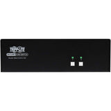 Tripp Lite by Eaton Secure KVM Switch, 2-Port, Dual Head, HDMI to HDMI, 4K, NIAP PP4.0, Audio, CAC, TAA — B002-H2AC2-N4