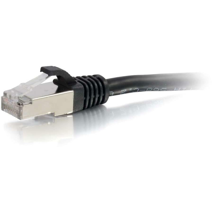 C2G 6ft Cat6 Snagless Shielded (STP) Ethernet Network Patch Cable - Black — 00813
