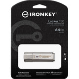 IronKey Locker+ 50 USB Flash Drive — IKLP50/64GB