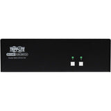 Tripp Lite by Eaton Secure KVM Switch, 2-Port, Dual Head, DisplayPort to DisplayPort, 4K, NIAP PP4.0, Audio, TAA — B002-DP2A2-N4