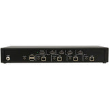 Tripp Lite by Eaton Secure KVM Switch, 4-Port, Single Head, DisplayPort to DisplayPort, 4K, NIAP PP4.0, Audio, TAA — B002-DP1A4-N4