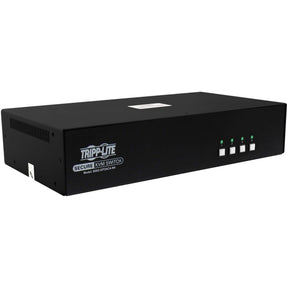 Tripp Lite by Eaton Secure KVM Switch, 4-Port, Dual Head, DisplayPort to DisplayPort, 4K, NIAP PP4.0, Audio, CAC, TAA — B002-DP2AC4-N4