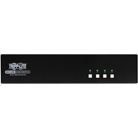 Tripp Lite by Eaton Secure KVM Switch, 4-Port, Dual Head, DisplayPort to DisplayPort, 4K, NIAP PP4.0, Audio, CAC, TAA — B002-DP2AC4-N4