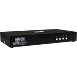 Tripp Lite by Eaton Secure KVM Switch, 4-Port, Single Head, DP to HDMI (x4), 4K, NIAP PP4.0, Audio, CAC, TAA — B002-HD1AC4-N4