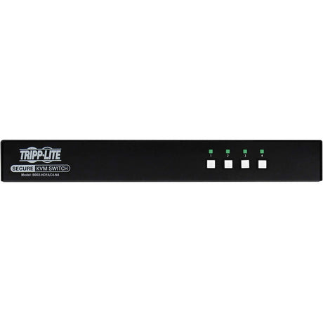 Tripp Lite by Eaton Secure KVM Switch, 4-Port, Single Head, DP to HDMI (x4), 4K, NIAP PP4.0, Audio, CAC, TAA — B002-HD1AC4-N4