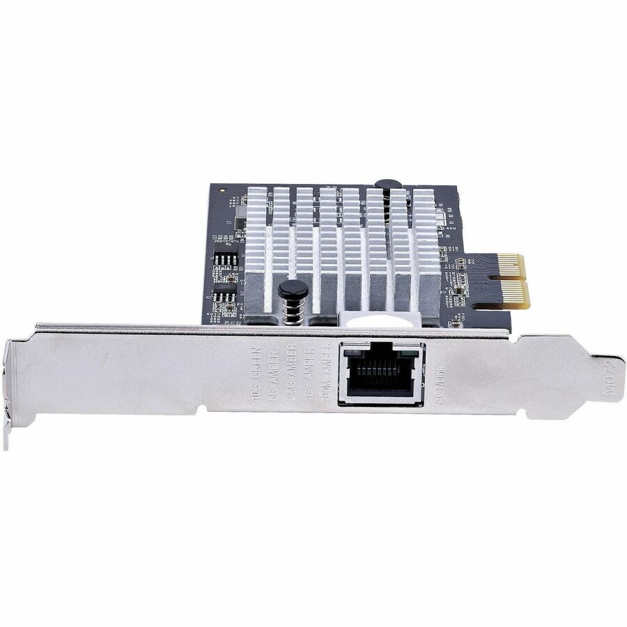 StarTech.com 1-Port 10Gbps PCIe Network Adapter Card, Network Card for PC/Server, PCIe Ethernet Card w/Jumbo Frame, NIC/LAN Interface Card — ST10GSPEXNB2