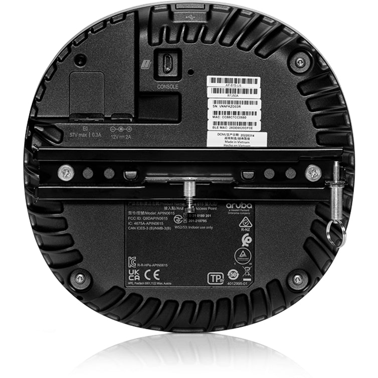 HPE AP-615 Tri Band 802.11ax 3.60 Gbit/s Wireless Access Point - Indoor — R7J49A