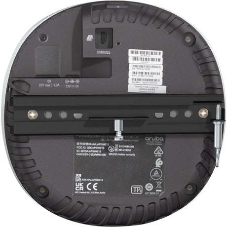 HPE AP-615 Tri Band 802.11ax 3.60 Gbit/s Wireless Access Point - Indoor - TAA Compliant — R7J55A