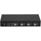 SIIG 4-Port Roaming KM Switch w/USB 2.0 Hub — JU-SW4311-S1