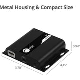 SIIG HDMI 4K30Hz HDbitT over IP Extender - Receiver — CE-H25E11-S2