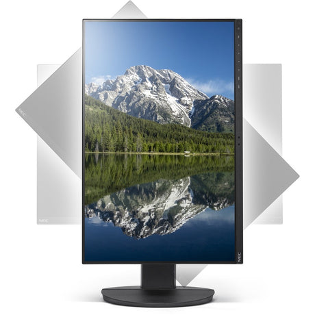 NEC Display MultiSync EA242WU-BK 24" Class WUXGA LCD Monitor - 16:10 - Black — EA242WU-BK
