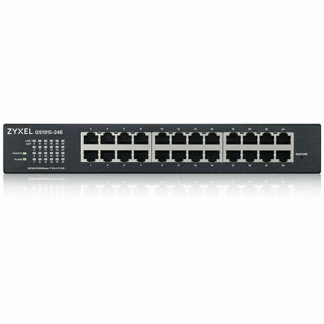 ZYXEL 24-port GbE Smart Managed Switch — GS1915-24E