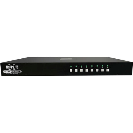 Tripp Lite by Eaton Secure KVM Switch, 8-Port, Single Head, DisplayPort to DisplayPort, 4K, NIAP PP4.0, Audio, CAC, TAA — B002-DP1AC8-N4