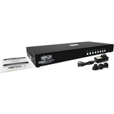 Tripp Lite by Eaton Secure KVM Switch, 8-Port, Single Head, DisplayPort to DisplayPort, 4K, NIAP PP4.0, Audio, CAC, TAA — B002-DP1AC8-N4