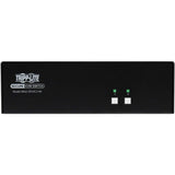 Tripp Lite by Eaton Secure KVM Switch, 2-Port, Dual Head, DisplayPort to DisplayPort, 4K, NIAP PP4.0, Audio, CAC, TAA — B002-DP2AC2-N4