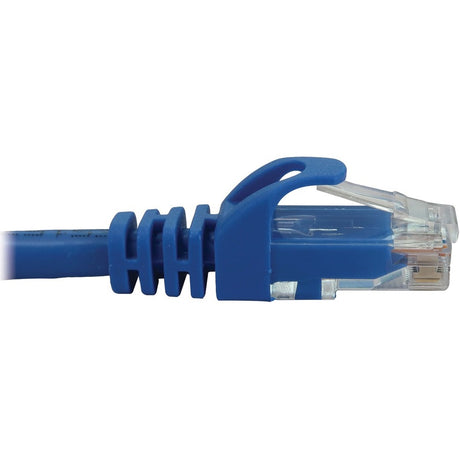Eaton Tripp Lite Series Cat6a 10G Snagless Molded UTP Ethernet Cable (RJ45 M/M), PoE, Blue, 3 ft. (0.9 m) — N261-003-BL