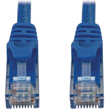 Eaton Tripp Lite Series Cat6a 10G Snagless Molded UTP Ethernet Cable (RJ45 M/M), PoE, Blue, 3 ft. (0.9 m) — N261-003-BL