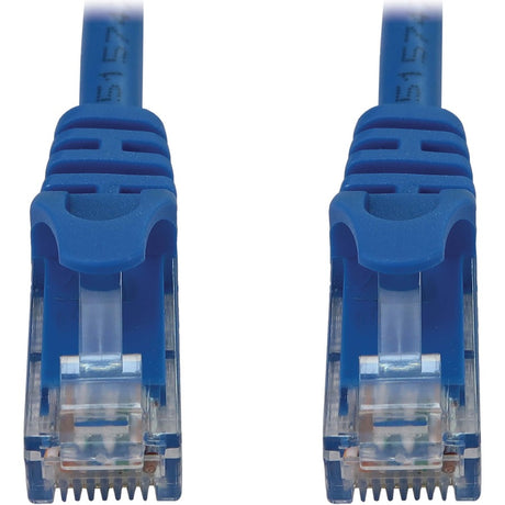 Eaton Tripp Lite Series Cat6a 10G Snagless Molded UTP Ethernet Cable (RJ45 M/M), PoE, Blue, 3 ft. (0.9 m) — N261-003-BL