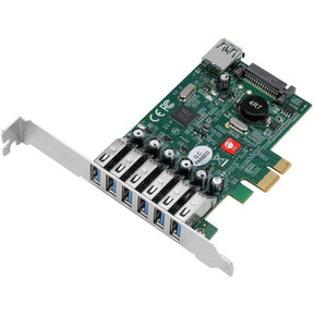 SIIG DP USB 3.0 7-Port PCIe i/e — JU-P70011-S2