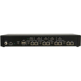 Tripp Lite by Eaton Secure KVM Switch, 4-Port, Single Head, DisplayPort to DisplayPort, 4K, NIAP PP4.0, Audio, CAC, TAA — B002-DP1AC4-N4