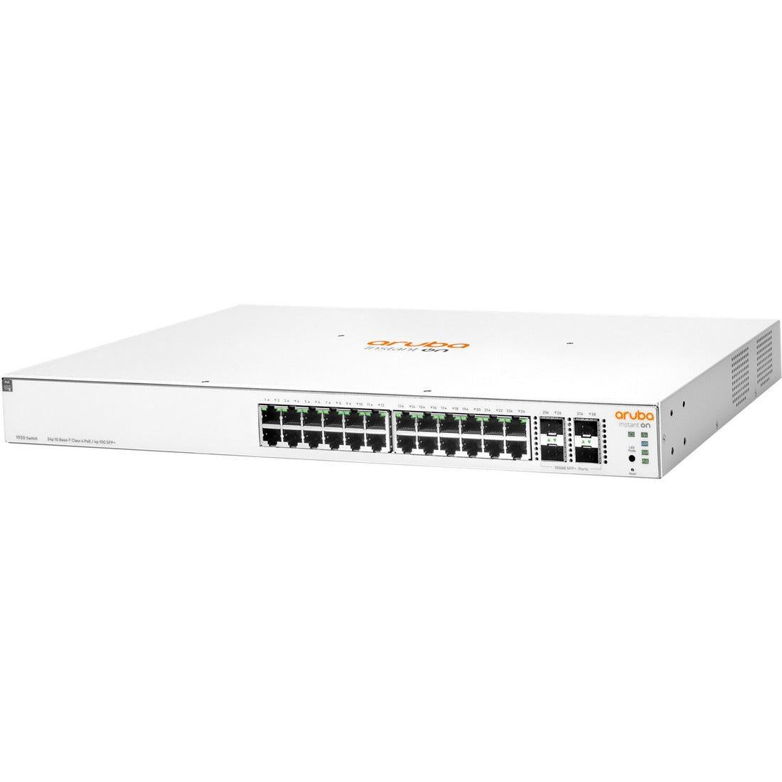 HPE Instant On 1930 24G Class4 PoE 4SFP/SFP+ 370W Switch — JL684B#ABA