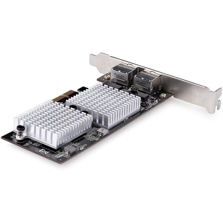 StarTech.com 2-Port 10Gbps PCIe Network Adapter Card, Network Card for PC/Server, PCIe Ethernet Card w/Jumbo Frame, NIC/LAN Interface Card — ST10GSPEXNDP2