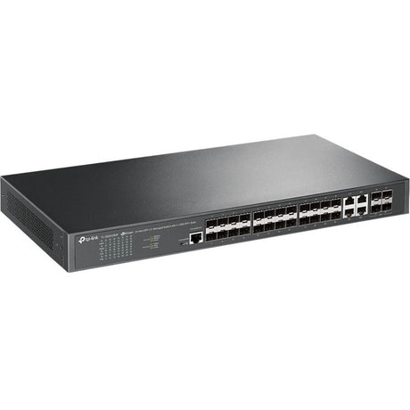 TP-Link TL-SG3428XF - JetStream&trade; 24-Port SFP L2+ Managed Switch with 4 10GE SFP+ Slots — SG3428XF