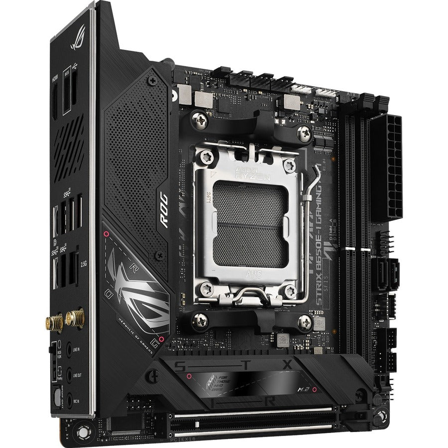 Asus ROG Strix B650E-I GAMING WIFI Gaming Desktop Motherboard - AMD B650 Chipset - Socket AM5 - Mini ITX — ROG STRIX B650E-I GAMING