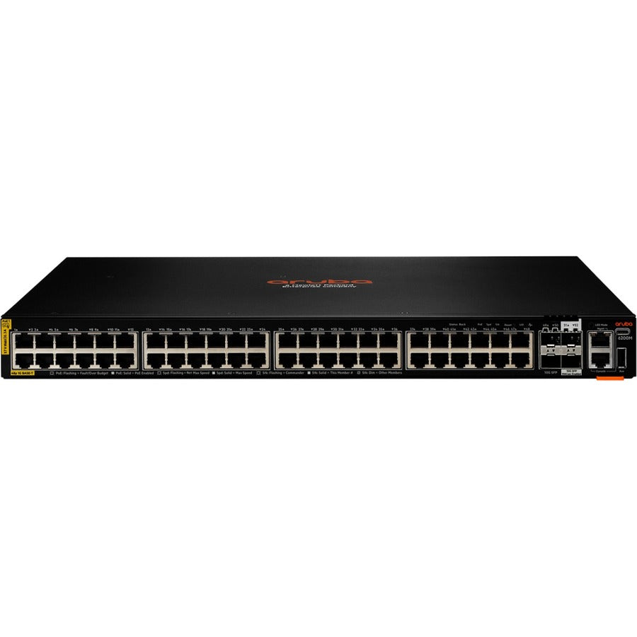 HPE 6200M 48G Class4 PoE 4SFP+ Switch — R8Q70A