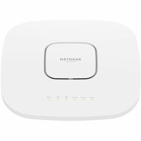 Netgear WAX638E Tri Band IEEE 802.11 a/b/g/n/ac/ax/i 7.80 Gbit/s Wireless Access Point - Indoor — WAX638E-111NAS