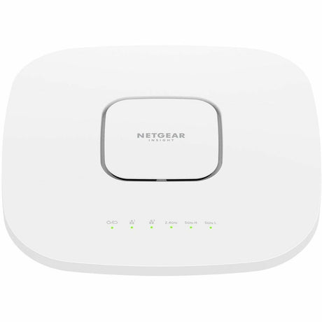 Netgear WAX638E Tri Band IEEE 802.11 a/b/g/n/ac/ax/i 7.80 Gbit/s Wireless Access Point - Indoor — WAX638E-111NAS