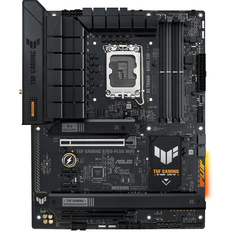 TUF GAMING B760-PLUS WIFI Gaming Desktop Motherboard - Intel B760 Chipset - Socket LGA-1700 - ATX — TUFGAMINGB760-PLUSWIFI