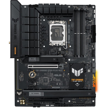 TUF GAMING B760-PLUS WIFI Gaming Desktop Motherboard - Intel B760 Chipset - Socket LGA-1700 - ATX — TUFGAMINGB760-PLUSWIFI