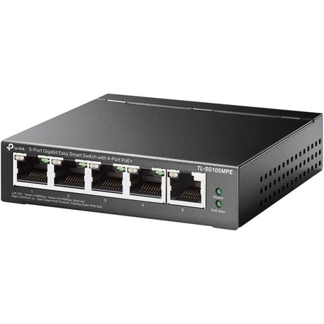 TP-Link TL-SG105MPE - 5-Port Gigabit Easy Smart Switch with 4-Port PoE+ — TL-SG105MPE