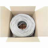 Eaton Tripp Lite Series Cat6a 10G Solid Core UTP Bulk Ethernet Cable, CMR Rated, White, 1000 ft. (305 m) — N223-01K-WH