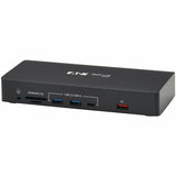 Eaton Tripp Lite Series USB-C Dock, Triple Display - 4K 60 Hz HDMI/DisplayPort, VGA, USB 3.2 Gen 2, USB Hub, Gigabit Ethernet, 100W PD Charging, Antibacterial — U442AB-DOCK9