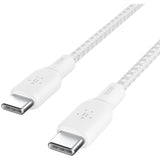Belkin BoostCharge USB-C to USB-C Cable 100W - (2 meter / 6.6 foot, White) — CAB014bt2MWH