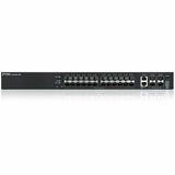 ZYXEL 24-port SFP L3 Access Switch with 6 10G Uplink — XGS2220-30F-DC