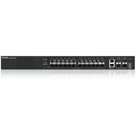 ZYXEL 24-port SFP L3 Access Switch with 6 10G Uplink — XGS2220-30F-DC
