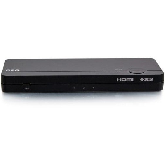 C2G USB C HDMI KVM Switch - 3-Input USB to 4K HDMI Out - Power Delivery — C2G54541