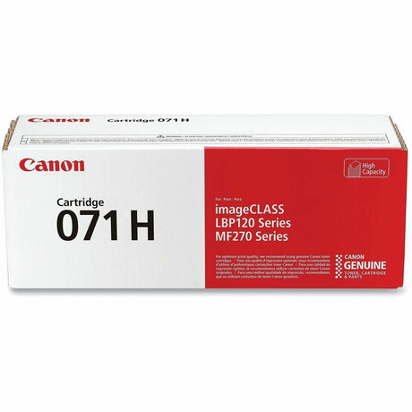 Canon 071H Original High Yield Laser Toner Cartridge - Black - 1 Pack — 5646C001