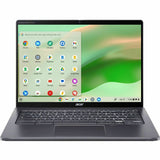 Acer Chromebook Spin 714 CP714-2WN CP714-2WN-53TY 14" Touchscreen Convertible 2 in 1 Chromebook - WUXGA - 1920 x 1200 - Intel Core i5 13th Gen i5-1335U Deca-core (10 Core) 1.30 GHz - 16 GB Total RAM - 256 GB SSD - Steel Gray — CP7142WN53TYCBE
