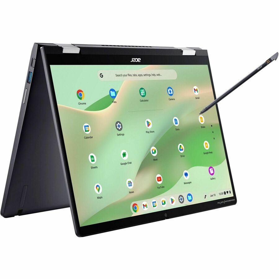Acer Chromebook Spin 714 CP714-2WN CP714-2WN-53TY 14" Touchscreen Convertible 2 in 1 Chromebook - WUXGA - 1920 x 1200 - Intel Core i5 13th Gen i5-1335U Deca-core (10 Core) 1.30 GHz - 16 GB Total RAM - 256 GB SSD - Steel Gray — CP7142WN53TYCBE