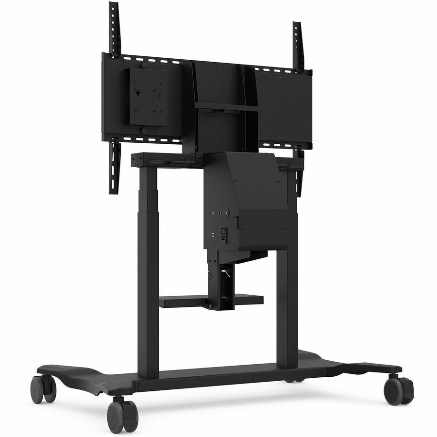 ViewSonic Electric Height Adjustable Mobile Cart With Smooth Motorized Lift — VB-STND-007