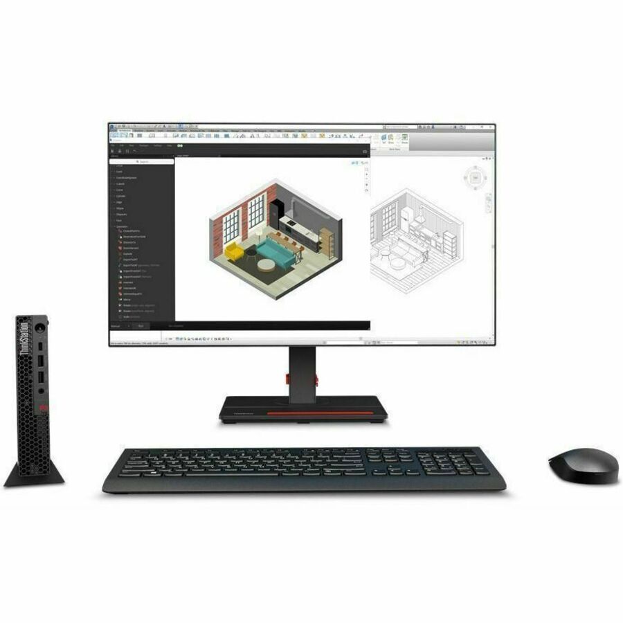Lenovo ThinkStation P3 30H00011US Workstation - 1 x Intel Core i9 13th Gen i9-13900T - 32 GB - 1 TB SSD - Tiny — 30H00011US