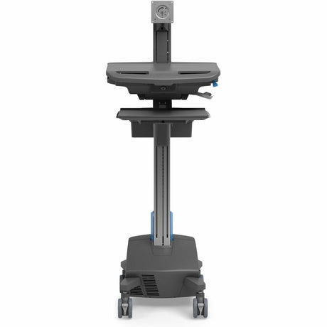 Ergotron StyleView Cart with LCD Pivot, LiFe Powered, US/CA/MX (Dark Grey) — SV42-8302-1