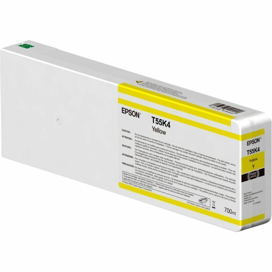 Epson UltraChrome HD Original Inkjet Ink Cartridge - Yellow - 1 Pack — T55K400