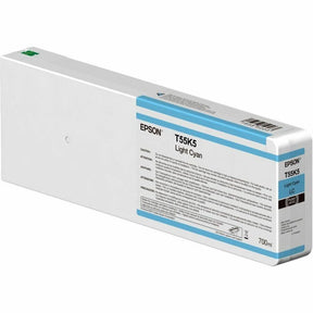 Epson UltraChrome T55K500 Original Inkjet Ink Cartridge - Single Pack - Light Cyan - 1 Pack — T55K500